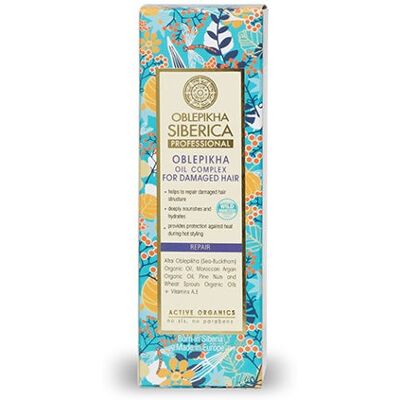 Natura Siberica Complejo de Aceite de Uva-ursi y Oblepikha para Cabello Dañado - Aceite Capilar Natura Siberica Complejo de Aceite de Uva-ursi y Oblepikha para Cabello Dañado - Aceite Capilar
