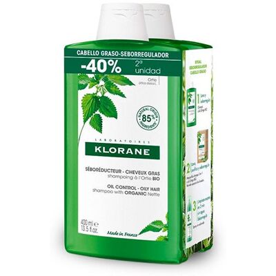 Champú orgánico de ortiga de Klorane - Shampoo Champú orgánico de ortiga de Klorane - Shampoo