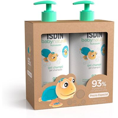 Isdin Baby Naturals Dúo Gel Champú para Bebé - Champú para Bebé Isdin Baby Naturals Dúo Gel Champú para Bebé - Champú para Bebé