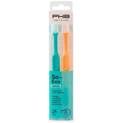 PHB Time To Care Medio 2 Unidades - Cepillo de dientes PHB Time To Care Medio 2 Unidades - Cepillo de dientes