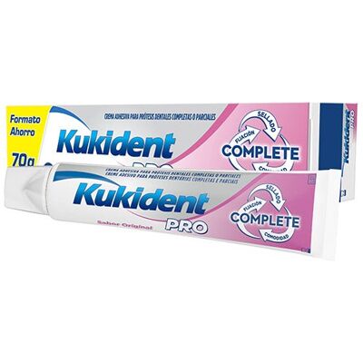 Kukident Pro Complete Crema Adhesiva - Pegamento para dentaduras Kukident Pro Complete Crema Adhesiva - Pegamento para dentaduras