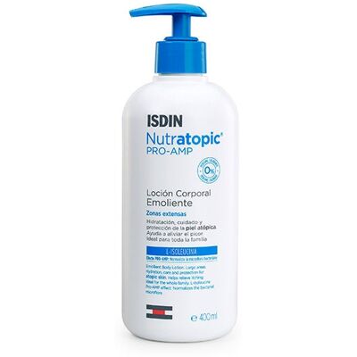 Isdin Nutratopic Pro-AMP Loción Emoliente (400 ml) Isdin Nutratopic Pro-AMP Loción Emoliente (400 ml)