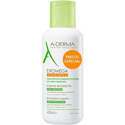 ADERMA Exomega Control Emolient Cream 400ML ADERMA Exomega Control Emolient Cream 400ML