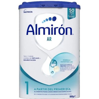 Fórmula infantil Almirón Advance AR 1 - Antirégurgitaciones, 800g Fórmula infantil Almirón Advance AR 1 - Antirégurgitaciones, 800g
