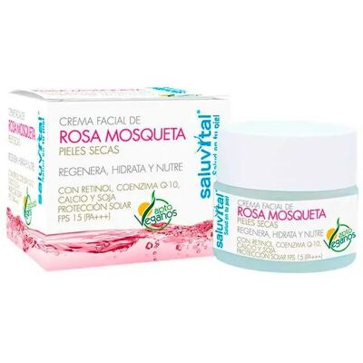 SALUVITAL Aceite De Rosa Mosqueta Crema Hidratante Piel Seca SALUVITAL Aceite De Rosa Mosqueta Crema Hidratante Piel Seca