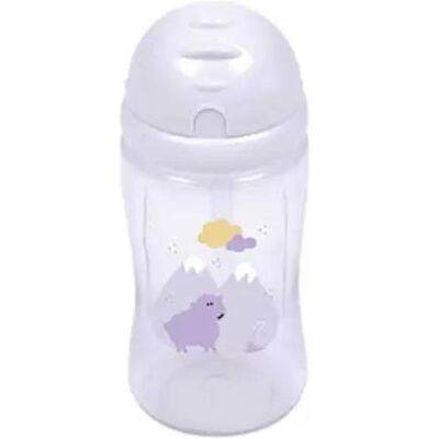 WELLS Vaso Con Pajita Lila WELLS Vaso Con Pajita Lila