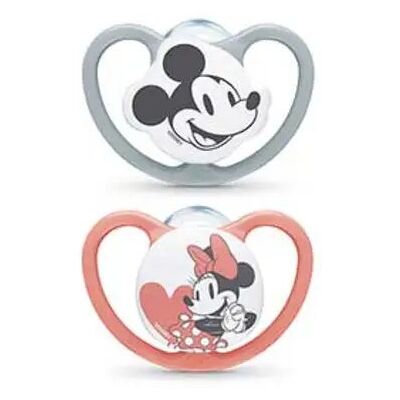 NUK Pace Mickey Rojo Silicona 18-36 Meses L NUK Pace Mickey Rojo Silicona 18-36 Meses L