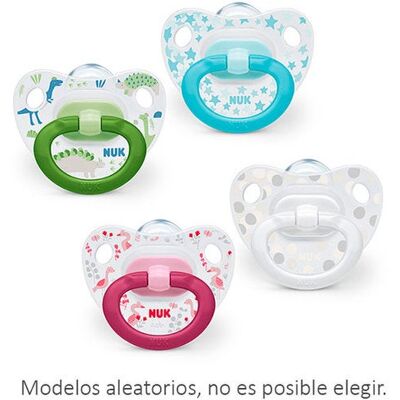 NUK Chupete Classic Signature 6-18 Meses Silicona NUK Chupete Classic Signature 6-18 Meses Silicona
