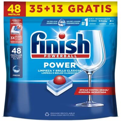 FINISH Power Todo En Avavajilllas Maquina Pastillas FINISH Power Todo En Avavajilllas Maquina Pastillas