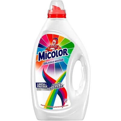 MICOLOR Detergente En Gel Adiós Al Separar 30 Dosis MICOLOR Detergente En Gel Adiós Al Separar 30 Dosis
