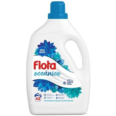 FLOTA Detergente Oceanico Lavadora Líquido 42 Lavados FLOTA Detergente Oceanico Lavadora Líquido 42 Lavados