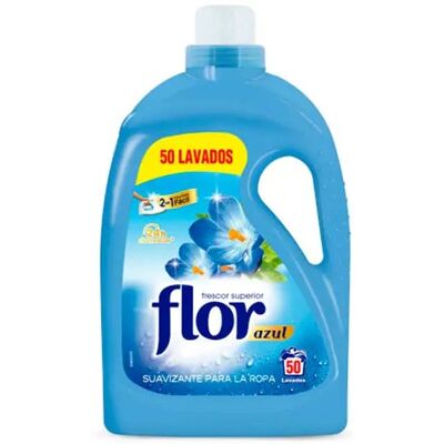 FLOR Suavizante Azul 50 Lavados FLOR Suavizante Azul 50 Lavados