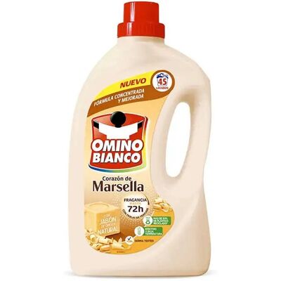OMINO BIANCO Detergente Lavadora Líquido Marsella 45 Dosis OMINO BIANCO Detergente Lavadora Líquido Marsella 45 Dosis