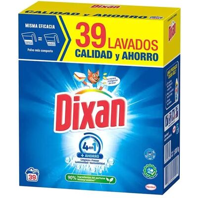 DIXAN Detergente En Polvo Máquina O A Mano 39 Cacitos DIXAN Detergente En Polvo Máquina O A Mano 39 Cacitos