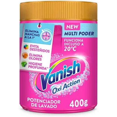 VANISH Oxi Action Polvo Pink 400 G VANISH Oxi Action Polvo Pink 400 G
