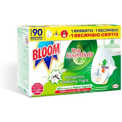 Bloom Insecticida Eléctrico Líquido Mosquitos + 2 Recambio Bloom Insecticida Eléctrico Líquido Mosquitos + 2 Recambio