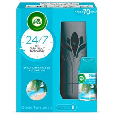 AIRWICK Freshmatic Ambientador Automático Oasis Turquesa AIRWICK Freshmatic Ambientador Automático Oasis Turquesa