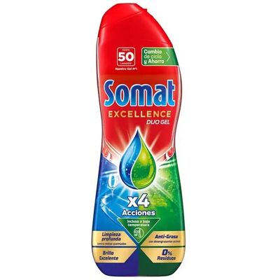 Somat Oro Gel Lavavajillas Excellence Anti Grasa 50 Dosis Somat Oro Gel Lavavajillas Excellence Anti Grasa 50 Dosis