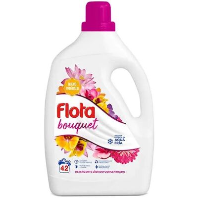 FLOTA Detergente Lavadora Bouquet Líquido 42 Lavados FLOTA Detergente Lavadora Bouquet Líquido 42 Lavados