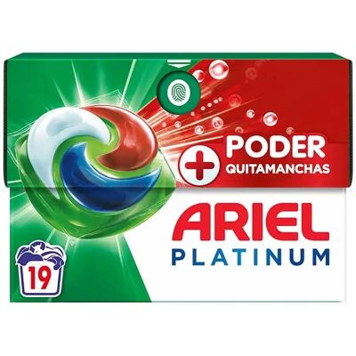 ARIEL Cápsulas Extra Poder Quitamanchas 19 Ud ARIEL Cápsulas Extra Poder Quitamanchas 19 Ud