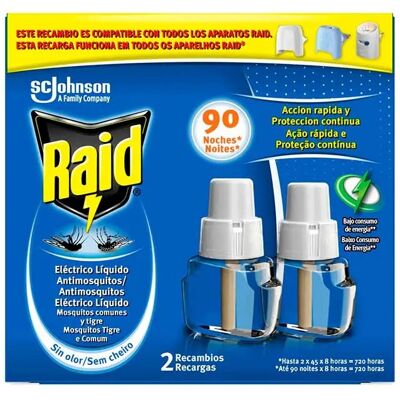 Raid Electr Liquido Rec 45 Noches Duplo 2X Raid Electr Liquido Rec 45 Noches Duplo 2X