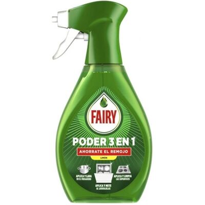 FAIRY Lavavajillas Mano Poder 3 En 1 Spray Limon FAIRY Lavavajillas Mano Poder 3 En 1 Spray Limon