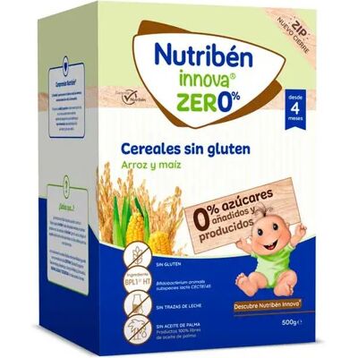 NUTRIBEN Papilla Innova Cereales Sin Gluten 0.0% Amos NUTRIBEN Papilla Innova Cereales Sin Gluten 0.0% Amos
