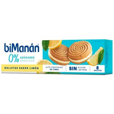 BIMANÁN Galletas Limon Sin Azucar BIMANÁN Galletas Limon Sin Azucar
