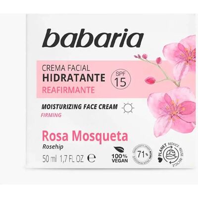 BABARIA Crema Hidratante Rosa Mosqueta Spf 15 BABARIA Crema Hidratante Rosa Mosqueta Spf 15