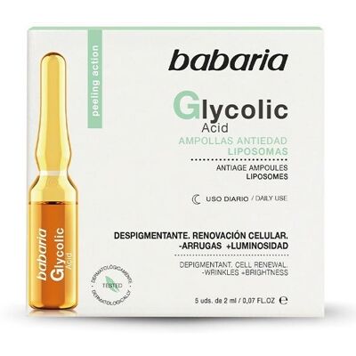 BABARIA Ampollas Ácido Glicólico BABARIA Ampollas Ácido Glicólico
