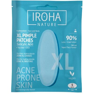 Iroha XL Parche Cutáneo - Reduce rojez, granos - Parche para acné y rojez Iroha XL Parche Cutáneo - Reduce rojez, granos - Parche para acné y rojez
