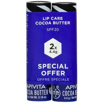 APIVITA Duplo Bálsamo Labial Con Manteca De Cacao APIVITA Duplo Bálsamo Labial Con Manteca De Cacao
