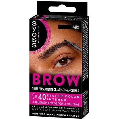 BROW TINT Brown Tinte Cejas Negro BROW TINT Brown Tinte Cejas Negro