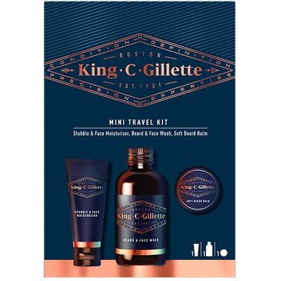 KING C GILLETTE Estuche Mini Travel Kit KING C GILLETTE Estuche Mini Travel Kit