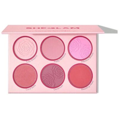 SHEGLAM Floral Flush Paleta Coloretes Blushing Bouquet SHEGLAM Floral Flush Paleta Coloretes Blushing Bouquet