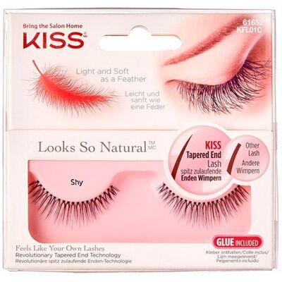 Pestañas Postizas KISS Look So Natural Shy - Pestañas Pestañas Postizas KISS Look So Natural Shy - Pestañas