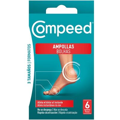 COMPEED Apósitos Ampollas 3 Tamaños COMPEED Apósitos Ampollas 3 Tamaños