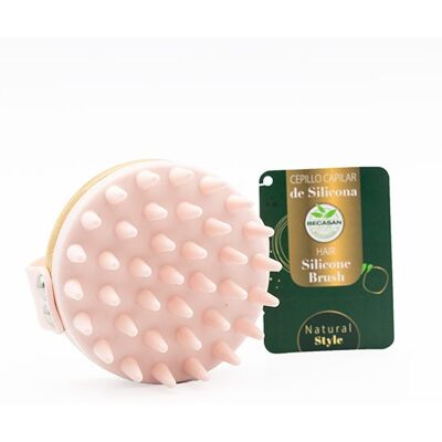 BECASAN NATURE Cepillo De Silicona Y Bambu BECASAN NATURE Cepillo De Silicona Y Bambu