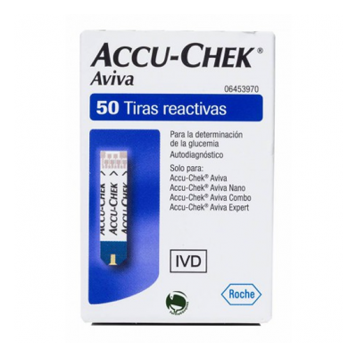 Tiras de prueba de glucosa Accu-Chek Aviva - 50 uds Tiras de prueba de glucosa Accu-Chek Aviva - 50 uds