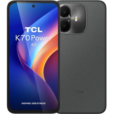 TCL K70 Power 4G 17,3 cm (6.8") Ranura híbrida Dual SIM Android 16.0 USB Tipo C 8 GB 256 GB 6500 mAh Gris TCL K70 Power 4G 17,3 cm (6.8") Ranura híbrida Dual SIM Android 16.0 USB Tipo C 8 GB 256 GB 6500 mAh Gris