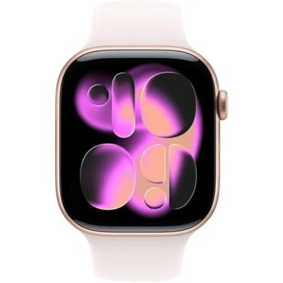 Apple Watch Series 11/ GPS/ 46mm/ Oro Rosa/ Correa Deportiva Rosa rubor (M/L) Apple Watch Series 11/ GPS/ 46mm/ Oro Rosa/ Correa Deportiva Rosa rubor (M/L)