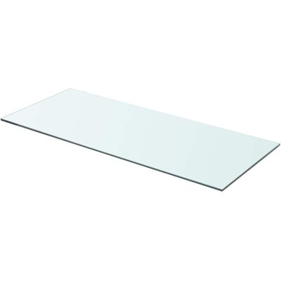 vidaXL Estante de vidrio 70x30 cm - Panel moderno transparente vidaXL Estante de vidrio 70x30 cm - Panel moderno transparente