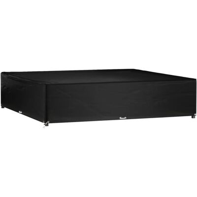 Cubierta para Muebles de Jardín vidaXL - 240x240x55 cm - Negro Cubierta para Muebles de Jardín vidaXL - 240x240x55 cm - Negro