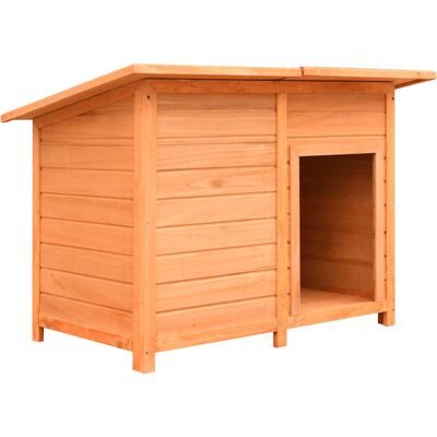 VidaXL Jaula para perros Madera maciza de pino y abeto 120x77x86 cm - Jaula para perros VidaXL Jaula para perros Madera maciza de pino y abeto 120x77x86 cm - Jaula para perros