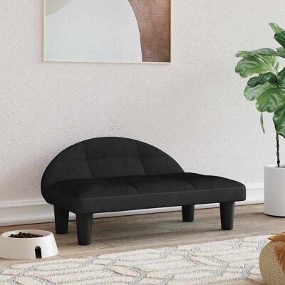 vidaXL Cama para perros negra - 70x52x30 cm - Cama para perros vidaXL Cama para perros negra - 70x52x30 cm - Cama para perros