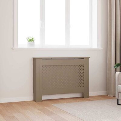 vidaXL Cubierta para radiador MDF 112x19x81,5cm Marrón vidaXL Cubierta para radiador MDF 112x19x81,5cm Marrón