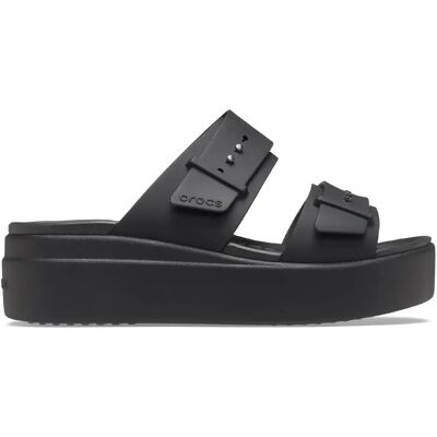 Sandalias de cuña mujer BROOKLYN BUCKLE LOW WEDG Crocs Sandalias de cuña mujer BROOKLYN BUCKLE LOW WEDG Crocs