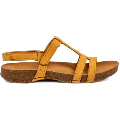 Sandalias planas de piel mujer BREATHE Art Sandalias planas de piel mujer BREATHE Art