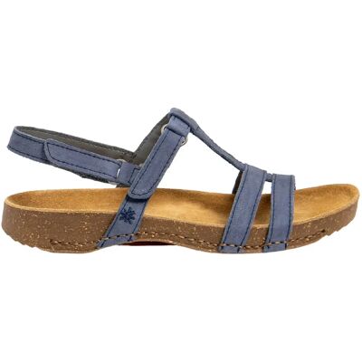 Sandalias planas de piel mujer I BREATHE Art Sandalias planas de piel mujer I BREATHE Art