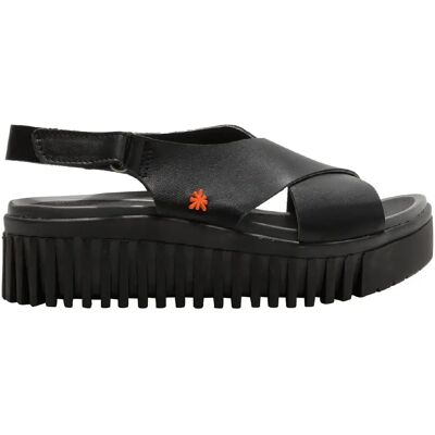 Sandalias de plataforma de piel mujer BRIGHTON Art Sandalias de plataforma de piel mujer BRIGHTON Art